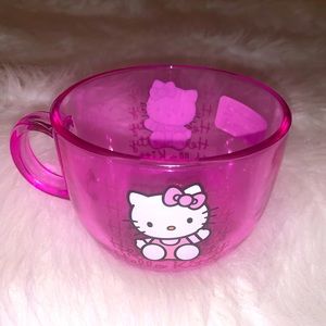 Hello Kitty glass mug